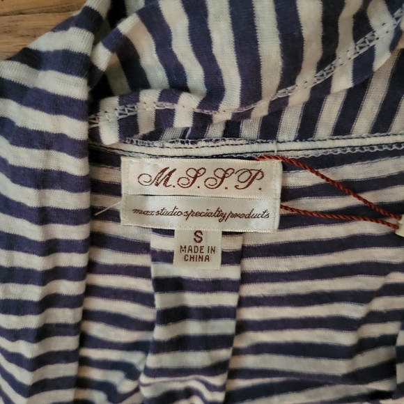 Max Studio Sleeveless Stripe Knit Dress Size S - Picture 8 of 8